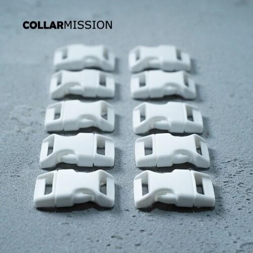 Release Plastic Buckle for DIY Bag Dog Collar Harness Backpack Strap Webbing Bag Accessory 15mm White CK15SJ03