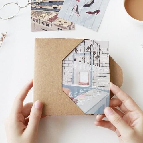 1set Bookmark30 regular letter cards