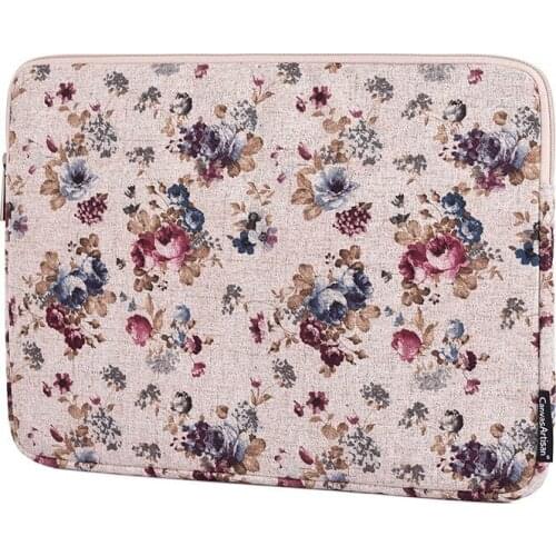 13.3 Floral Laptop Bags for Xiaomi Notebook MacBook Air Pro 11 12 13 14 15 inch Notebook Sleeve Liner Men Waterproof Canvas Case