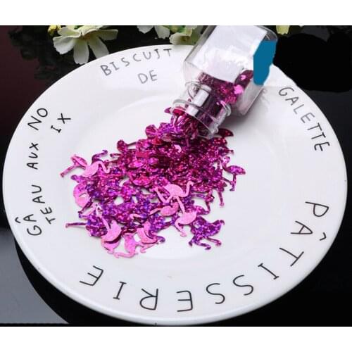 2 Box/Set Flamingos Filler For Nails Art Tips/Balls Slime Flamingos For Kids Toys Lizun DIY Accessories Supplies Decoration