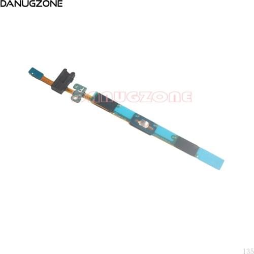 30PCS/Lot For Samsung Galaxy J5 2016 J510 J510F J5108 Home Button Menu Return Key Sensor Flex Cable With Audio Earphone Jack