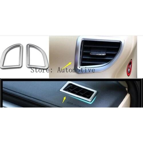 Car Air-conditioning outlet sticker high outlet cover interior decoration accessories for Toyota Corolla 2014 2015 2016 2017