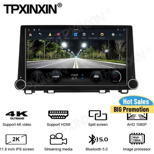 HD Scree 1920*1080 Android 9 Car Multimedia Player Streaming Media For Honda CRV 2017 2018 2019 2020 GPS Radio Stereo Head Unit