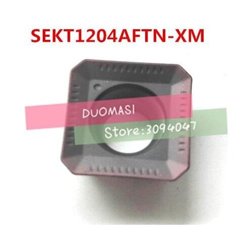 Free shipping 10pcs SEKT1204AFTN Carbide blade, CNC milling insert,numerical control lathe tool, suitable for stainless steel