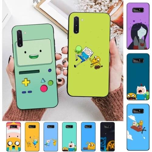 FHNBLJ adventure time Phone Case for Samsung Note 3 4 5 7 8 9 10 20 pro lite ultra for Oppo A9 2020