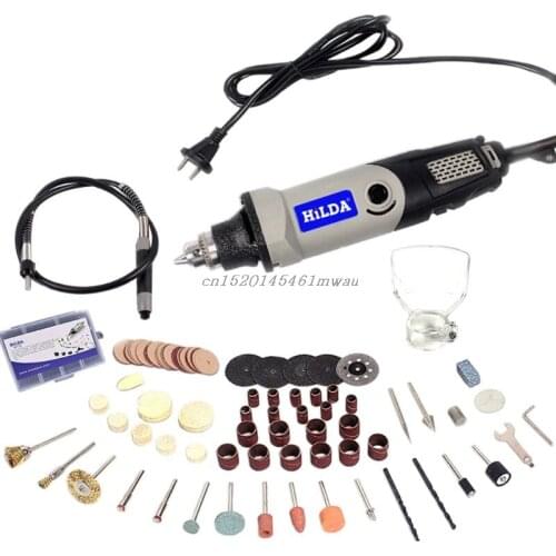 JD3321C Variable Speed Mini Electric Drill 400W 6 Position for Dremel Rotary Grinding Grinder Power Tools