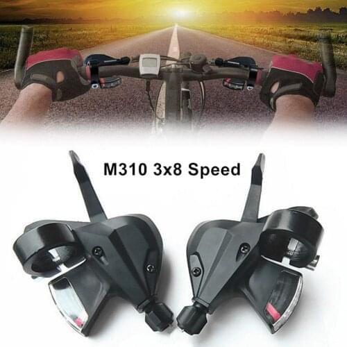 SL-M310 Bicycle Front Derailleur 3X8 Speed Trigger Shifter Speed Bike Brake Shift Lever Mountain Bike Accessories