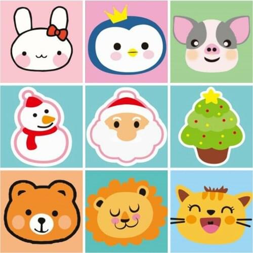 HUACAN 5D DIY Diamond Painting Special Shaped Cat Animal Diamond Embroidery Christmas Tree Gift Cross Stitch Home Decor