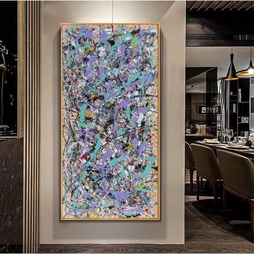 Inspired Painting Large Abstract Canvas Art Modern Abstract Painting Extra Large Colorful Abstract Painting Home Decor Wall Art