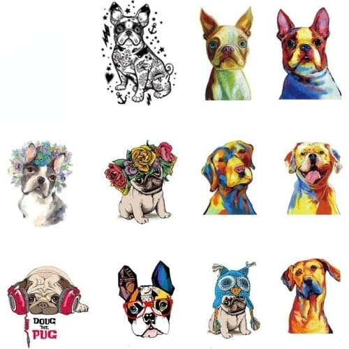 Hot Cate 3D French Bulldog Car Sticker Decal Decor for Motorcycle Off-road Laptop Trunk Guitar PVC Vinyl Stickers
