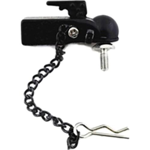 Metal Hitch Trailer Hook for SCX10 90046 TRX4 1/10 RC Crawler Car