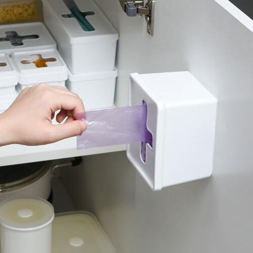 Multifunctional Storage Box Drawer Organizer Tissue Box Household Desktop Debris Storage Box Office Table Trash Bag Storage Box