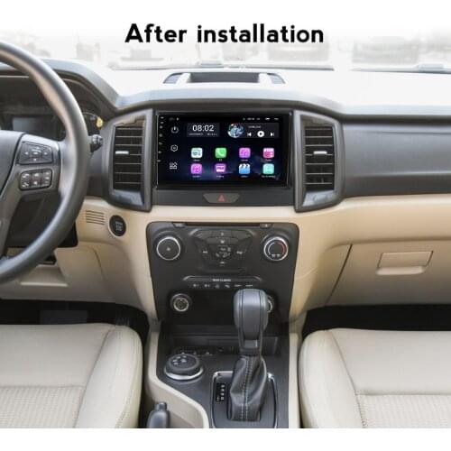 Newest Android 11 Car Multimedia Radio 2din For Ford Ranger T7 2016 - 2020 GPS Navigation Support Camera DVR Carplay SWC 4Cores