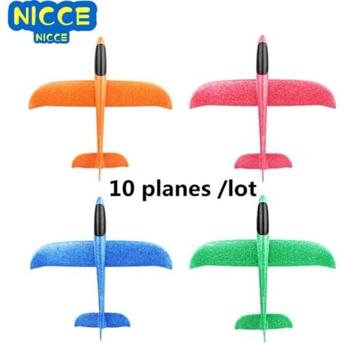 Nicce EPP Foam Hand Throw Airplane Outdoor Launch Glider Plane Kids Gift Toy 48CM Interesting Toys 10pcs/lot Free Ship
