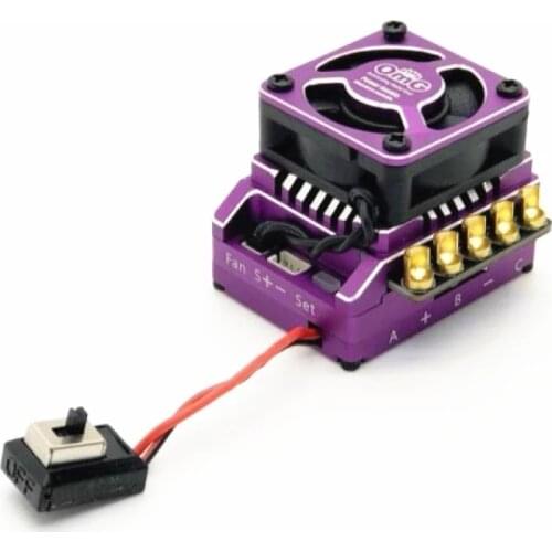 OmG DR120A X3 Sensory Brushless 120A Esc 2-3s BEC 6V 5A 1:10 Racing Drift Car Brushless Esc For 1:10 Rc Running Car Accessories