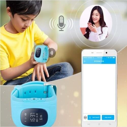 Smart Watch GPS Phone Q50 Children Wristwatch GPS Tracker Anti-Lost SOS Call