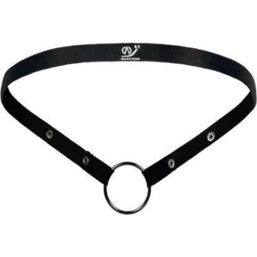 Mens O Iron Ring Booster Gay Thongs Enhancer Sexy Man Strap G string Underwear Sissy Panties