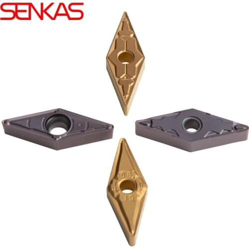 10pcs VNMG160404 VNMG160408 Carbide Insert External Turning Tool VNMG Blade Stainless Steel Cutter CNC Lathe