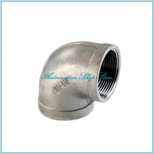 Elbow 90 Degree Angled F/F Stainless Steel SS 304 Female*Female Threaded Pipe Fittings