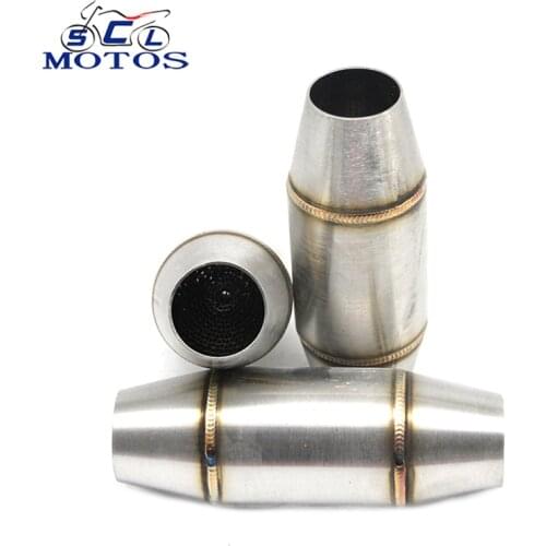 Sclmotos -36MM Motorcycle Exhaust Pipe Muffler Catalyst Expansion Chamber for CRF RMZ DRZ KTM YZF KXF CRF WRF WR YZ Exhaust