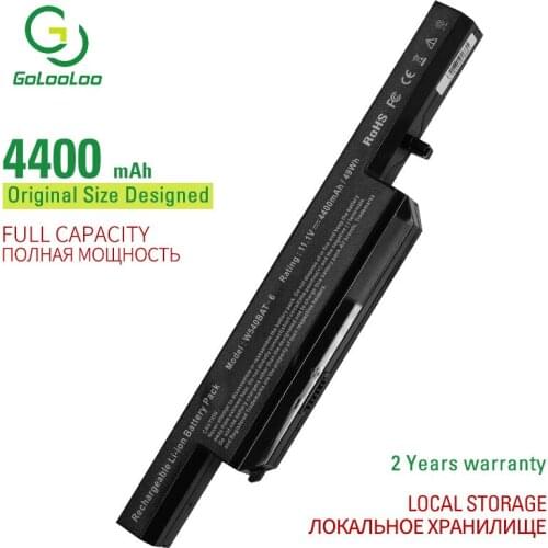 Golooloo W540BAT-6 Laptop Battery for Clevo 6-87-W540S-427 6-87-W540S-4W41 6-87-W540S-4271 6-87-W540S-4U4 W550EU W550SU W155EU