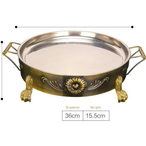 Barbeque Korean Portable Outdoor Camping Garden Carbon Charcoal Grill Bbq barbacoa Churrasco Kebab Seafood Fish Barbecue Plate