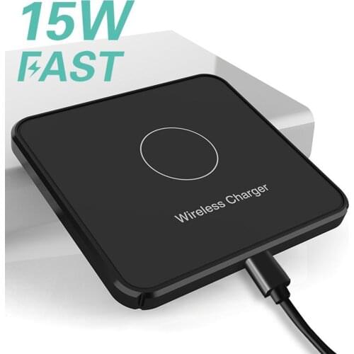 Fast Charging Convenient 15w Wireless Multifunctional Smart Power Pad Phone Charger for Cellphone Home Desktop Car