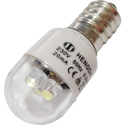 INNE 230V 0.5W 50Hz Home Household Sewing Machine Bulb Light Lamp Tools Useful Craft Hand Quilting Handmade Supply