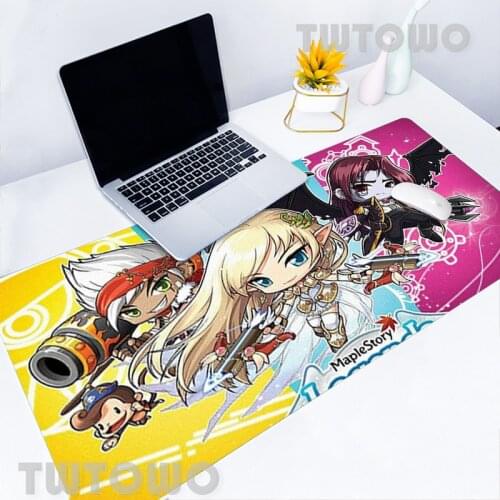 Maplestory Mouse Pad MousePad Desktop Mouse Pad Mouse Mat MousePads Natural Rubber Soft Hot Sell Custom Carpet PC Desk Pad