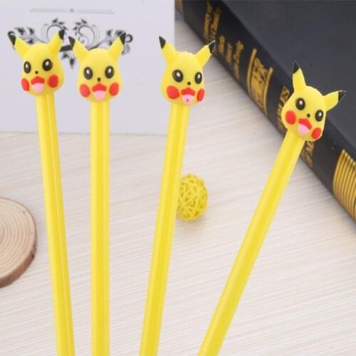 M4 new creative cartoon animal Picacho mouth with pet fairy baby 0.5mm black neutral pen student supplies office supplies