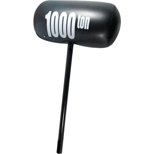 Inflatable Air Hammer Black Vent Hammer Blow-up Toy Childrens Hand-eye Training & Parent-children Kids Gift Toys