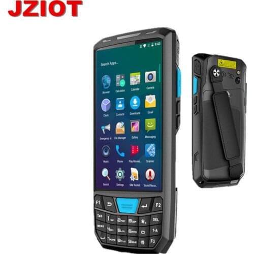 Rugged Wireless NFC Reader Handheld 1D Barcode Scanner Android PDA with Free SDK