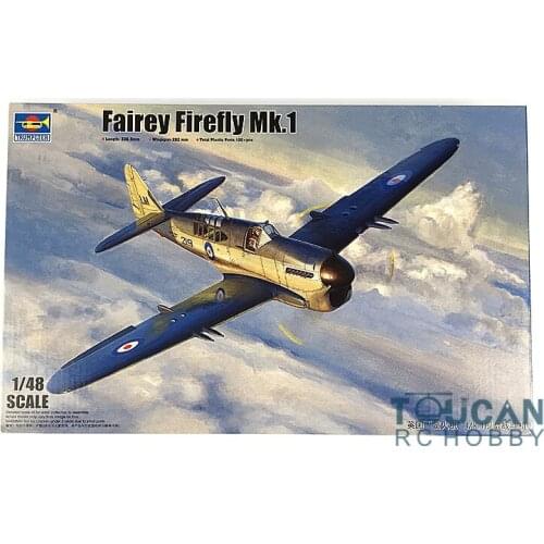 Trumpeter 05810 1/48 Fairey Firefly Mk.1 Fighter Aircraft Military Plane Model TH06508-SMT6