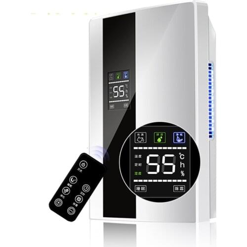 Z40 3 In 1 Air Dryer Dehumidifier 2.2L Water Tank Automatic Humidistat Control Automatic Drainage Device For Home