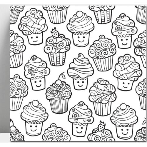 ZhuoAng Ice Cream Pattern Clear Stamps/Card Making Holiday decorations For scrapbooking Transparent stamps 13*13cm