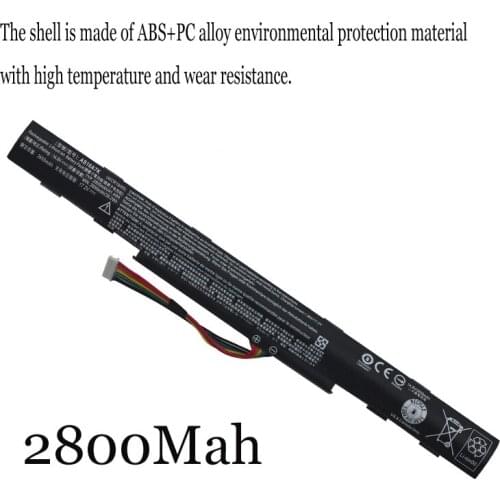 1PC New Laptop Battery Internal For Acer E5-575G/475G/523G/573G AS16A5K AS16A7K AS16A8K