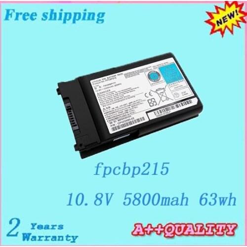 10.8V 5800mah original notebook Battery For Fujitsu FPCBP215 LifeBook T1010 TH700 T730 T73 batteries free shipping