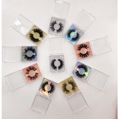 10 Pairs/Pack 5D Mink Eyelashes Long Lasting Mink Lashes Natural Dramatic Volume Eyelashes Extension Thick Long 3D False Eyelash