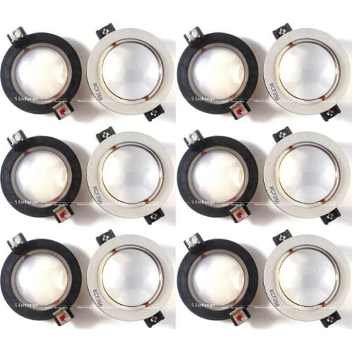 12pcs/lot Replacement Diaphragm RCF ND1411 8ohm CCAR Flat Wire diaphragm voice coil 35.5mm