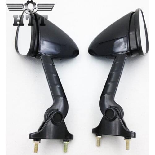 Aftermarket free shipping motorcycle parts Racing Mirrors With Turn Signals for Kawasaki ZZR 1400 ZX14R 2006-2011 Black