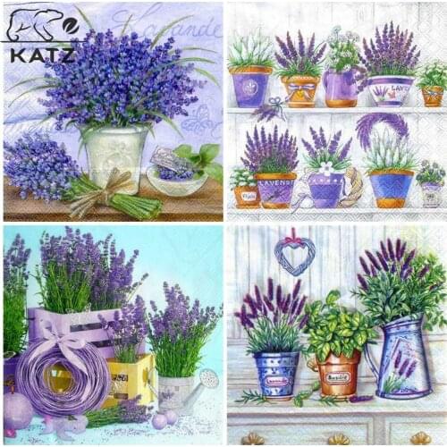 Diy Diamond Embroidery Flower Potted Diamond Painting Lavender Rhinestone Picture Diamond Mosaic Home Decor and Gifts