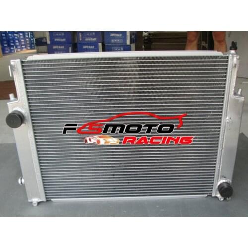 2 row Aluminum Race Radiator For BMW E36 M3 Z3 3 Series 325TD 320 323 325 328 1992-1999 MT 93 95 96 98