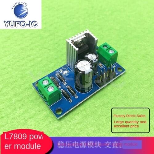 Free Ship 1PCS L7809 Manostat Module 9V Manostat Module AC-DC Dual-Use