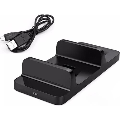 For PlayStation 4 PS4 Wireless Controllers USB Fast Charging Stand Bracket 2 In 1 Mini Dual Console Charging Dock Station