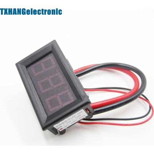 DC 0 To 20A NEW Red LED Panel Meter Mini Digital Ammeter diy electronics