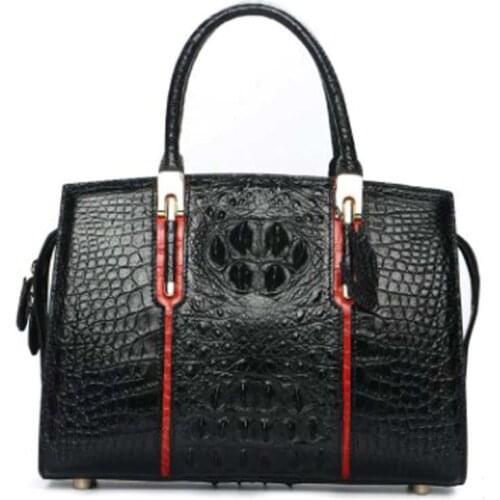 Dongou crocodile Female bag handbag Genuine leather female trend Genuine leather Single shoulder bag women handbag
