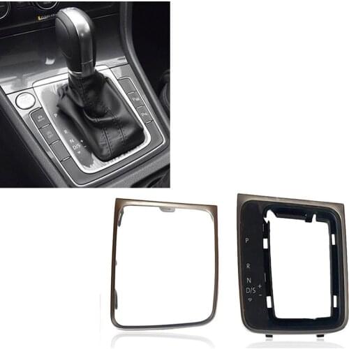 DSG gear frame bracket Circle Gear Shift Knob Base Trim Circle automatic gear shift knob For VW Golf 7