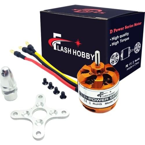 DYS FlashHobb D2826 2826 930KV 1000KV 1400KV 2200KV Brushless Motor For RC Airplane Remote Control Model