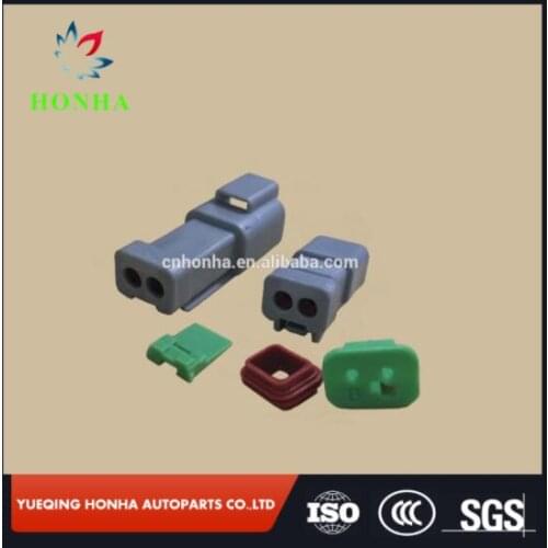 AT04-2P DT06-2S AT06-2S 2 Pin Female Male DT Series Waterprooof Auto Plugs Car Connector DT04-2P For Deutsch