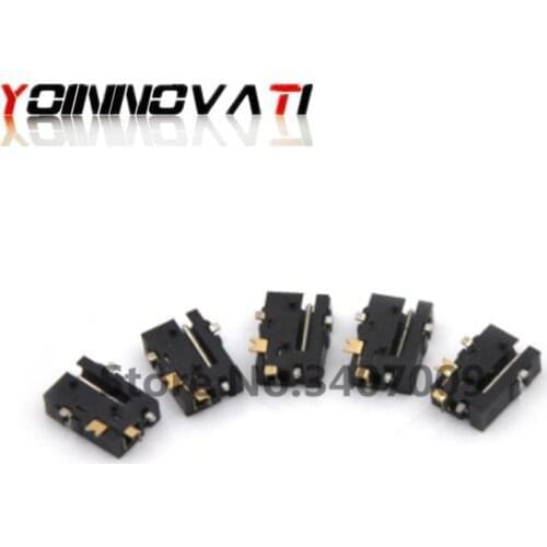 10PCS Female Connector Soldering DC-056 DC Power Socket DC056 2.5-0.7 MM 2.5X0.7MM SMD SMT 5PINS Tablet Power Sockets